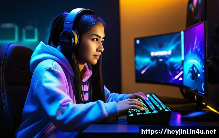 헤이지니와 다양한 장르 결합 사례 - A vibrant, wide-angle shot of Hejini as the 'Carry Sister,' surrounded by a diverse group of happy c...